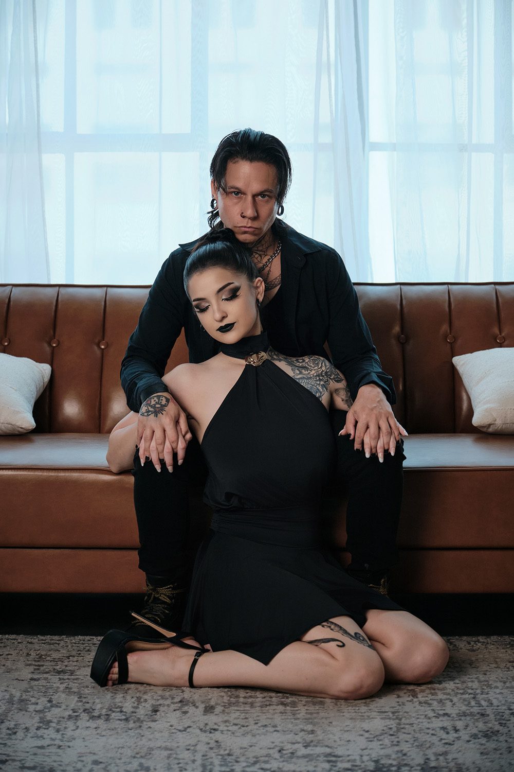 Corporate Goth gallery, Dallas boudoir photography by Ishtar's Image